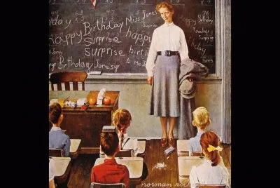  "Happy Birthday, Miss Jones!  "- March 17, 1956 jigsaw puzzle