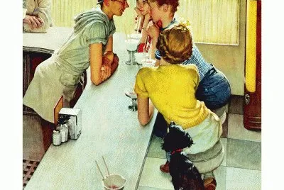  "Soda Jerk  "-August 20, 1953 jigsaw puzzle