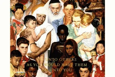  "Golden Rule- Do Unto Others..  "- April 1, 1961 jigsaw puzzle