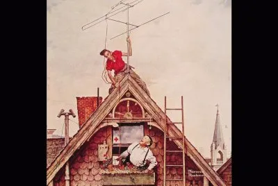  "New T.V. Set " -November 5, 1949 jigsaw puzzle