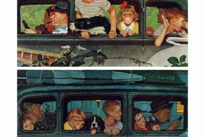  "Coming and Going " jigsaw puzzle