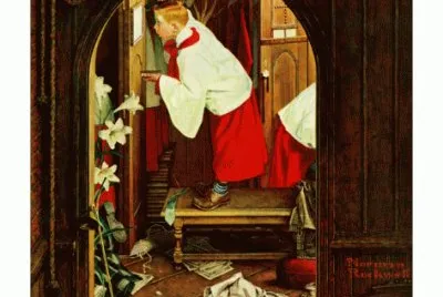  "Choir Boy  "- April 17, 1954 jigsaw puzzle