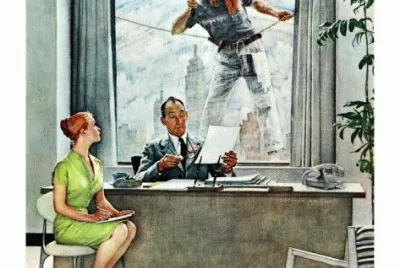  "Window Washer  "- September 19, 1960 jigsaw puzzle
