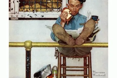  "Lion and His Keeper   "- January 9, 1954 jigsaw puzzle