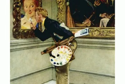  "Art Critic  "- April 16, 1955 jigsaw puzzle