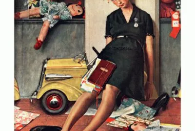  "Santa 's Helper "- December 27, 1947 jigsaw puzzle