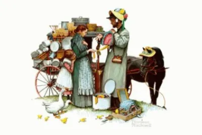  "Country Peddlar " jigsaw puzzle