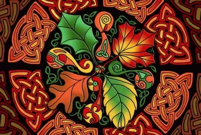  "Celtic Autumn Leaves "