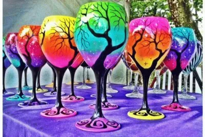 Colorful Globlets