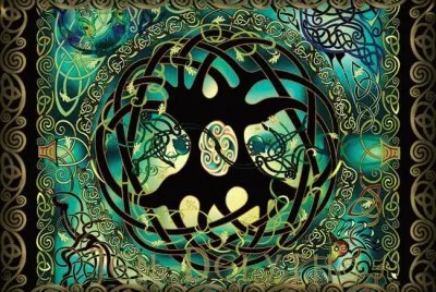  "Celtic Tree of Life Mandala  "