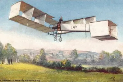 VUELO SANTOS-DUMONT 1906