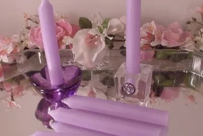 Lavender Ritual Candles