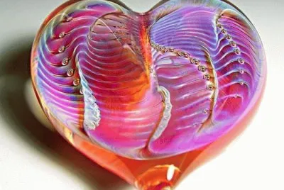 Murano Glass Heart