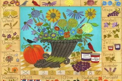 Cornicopia Thanksgiving Alphabet