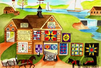 Log Barn Country Quilts