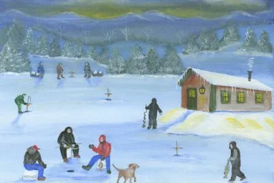 Ice Fisherman