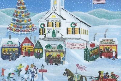 Winter Hoilday Bazaar Meeting House Pleasent Valle