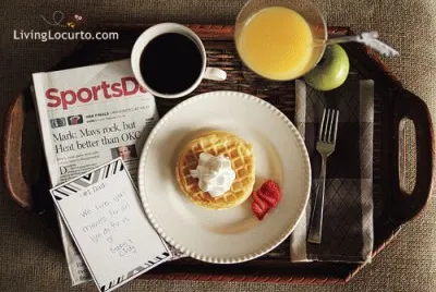 Breakfast Tray for  #1 Dad