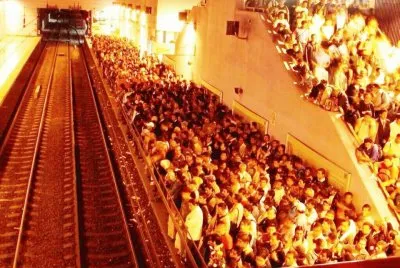 Sucedio en el metro
