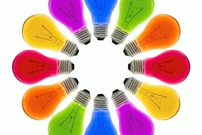 LÃ¢mpadas coloridas