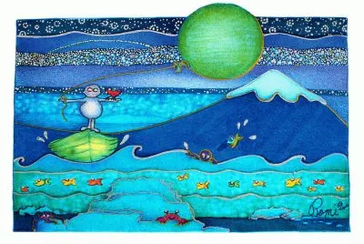 Whimsical jigsaw puzzle