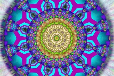 Mandala jigsaw puzzle