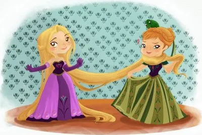 Rapunzel Anna