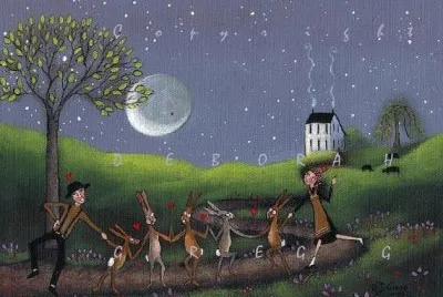 Whimsical jigsaw puzzle