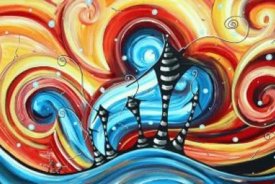 Whimsical jigsaw puzzle