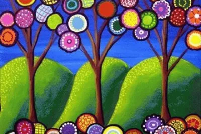 Tree Blossoms Art jigsaw puzzle