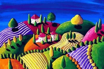 Toscan-Landscape jigsaw puzzle