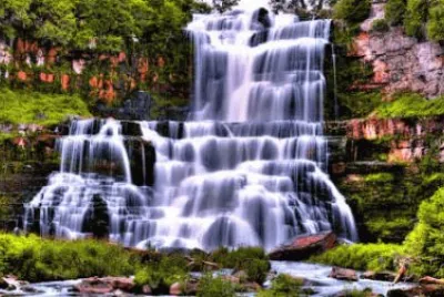 pretty waterfall