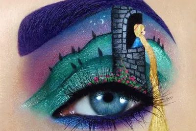 Colored Eye jigsaw puzzle