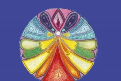 Angel Mandala jigsaw puzzle