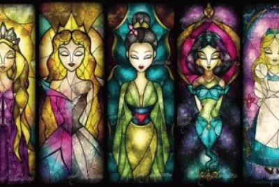 Rapunzel Aurora Mulan Jasmine Alice