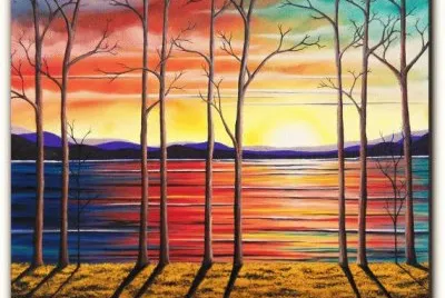 Treescape Oil Painting jigsaw puzzle