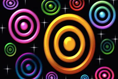 פאזל של CÃ­rculos coloridos