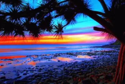 coucher de soleil