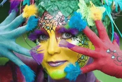 FESTIVAL DE BODYPAINTING, AUSTRIA.