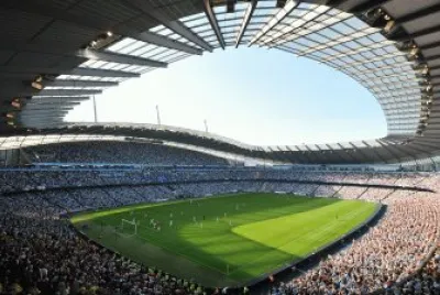 Estadio de fÃºtbol, Etihad Stadium. jigsaw puzzle