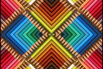 פאזל של Colored Pensels Art