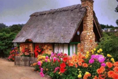 פאזל של Colored Cottage