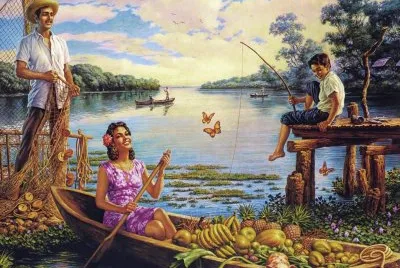 24. Pintura de Jesus Helgura