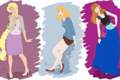 Rapunzel Cinderella Anna