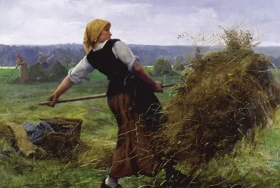 53. Pintura de Julien Dupre jigsaw puzzle