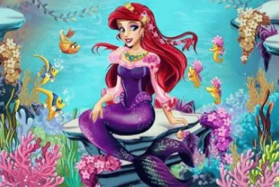 Ariel jigsaw puzzle