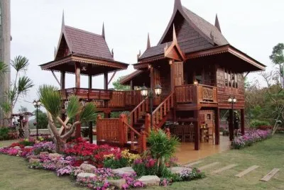 Beautiful Lao Temple