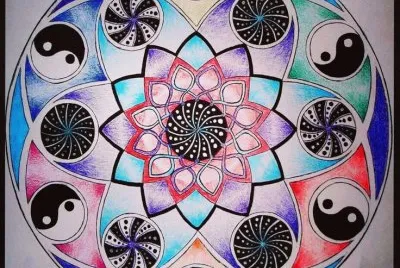 Yin Yang Mandala
