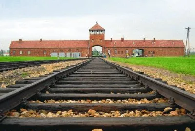 Auschwitz main entrance