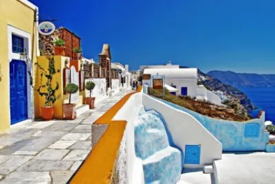 Oia Santorini  Greece